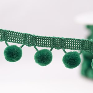 Jade Pompom Trim, 11m Per Reel - 1862