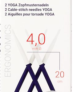 191112 - Cable-stitch needles Yoga 4.0 mm