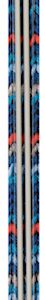 191448 - Single-pointed Knitting pins alu 30 cm 3.25 mm pearl grey