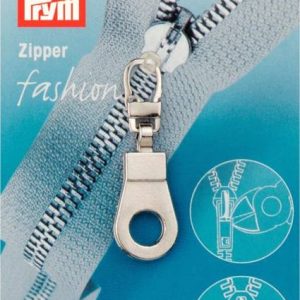 482121 - Fashion Zipper pullers Eyelet metal silver col