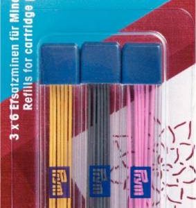 610842 - Refills for cartridge pencil yellow/black/pink