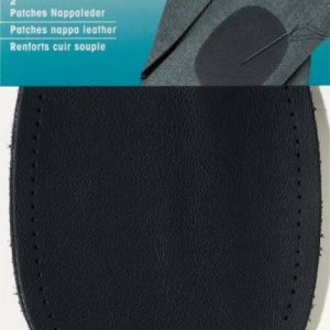 929273 - Patches nappa leather for sewing on 10 x 14 cm dark blue