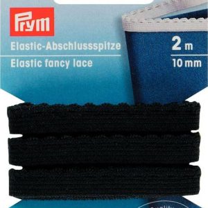 995103 - Elastic-Fancy Lace 10 mm black