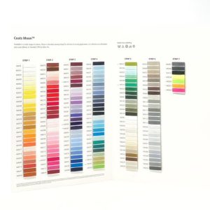 Coats Moon Thread Shade Card