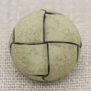 Green Vintage Finish Football Style Button in 2 sizes - B1163