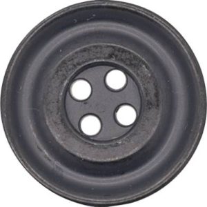 Black Vintage Button in 3 Sizes - B906