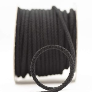 4mm Braided Cord in Black - DC4