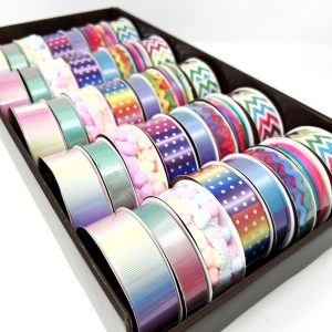 Rainbow Ribbon Selection Box, Mini Rolls